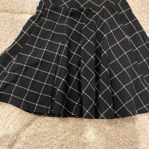 Checkered skirt